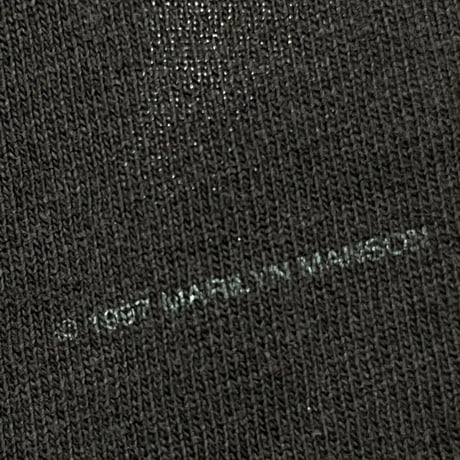 MARILYN MANSON CENTER RING TEE MANSON TAG XL 8178