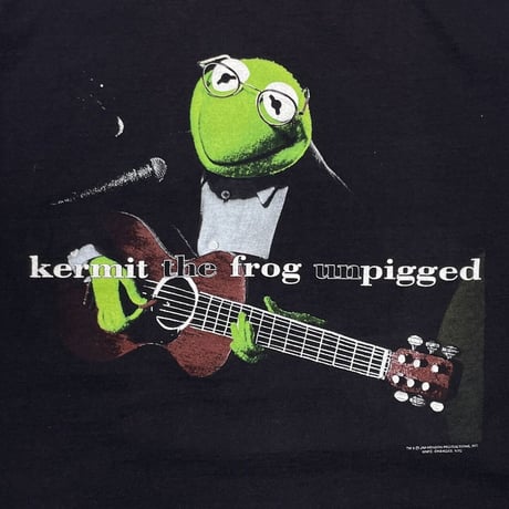 KERMIT UNPIGGED PARODY TULTEX LARGE 0854