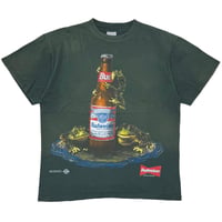 Budweiser JUMP ON A BUD GREEN TULTEX LARGE 9201