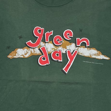 GREEN DAY 1994 DOOKIE GREEN BROCKUM LARGE 5332