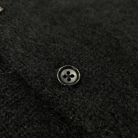 greatLAnd POLLYMAN MOHAIR CARDIGAN BLACK