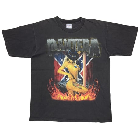 PANTERA REINVENTING FLAMING NAKED GIRL 2001 ALL SPORT XL 9999