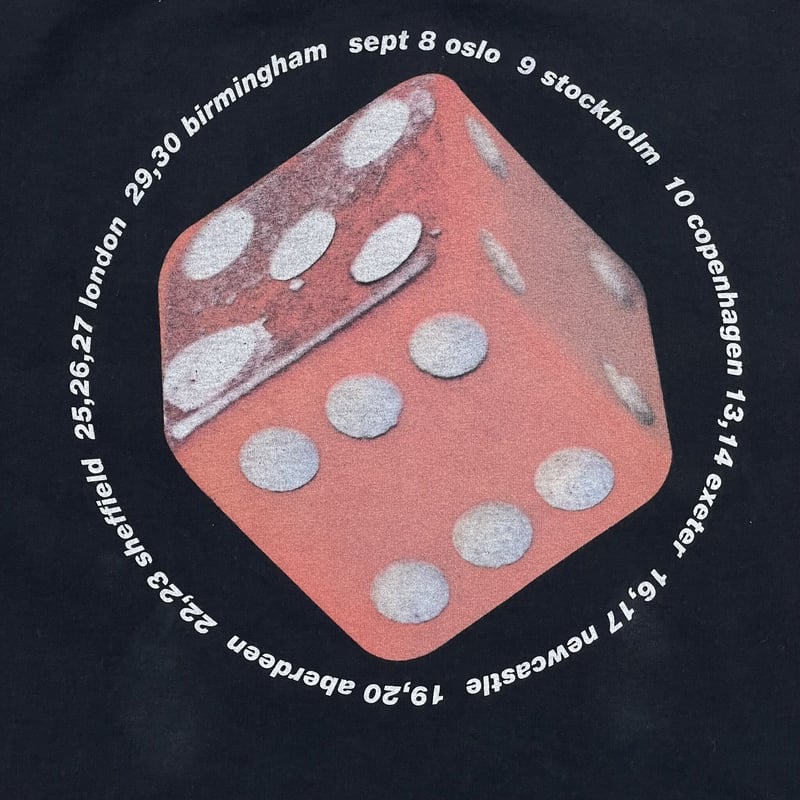oasis 1997 BE HERE NOW TOUR DICE SCREEN STARS X oasis 1997 BE HERE NOW TOUR DICE SCREEN STARS X