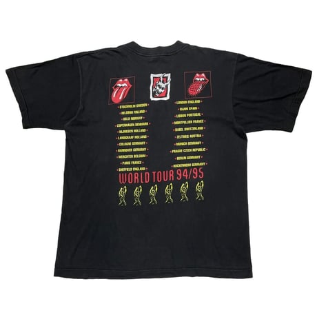 ROLLING STONES 94/95 WORLD TOUR EURO LARGE 0502