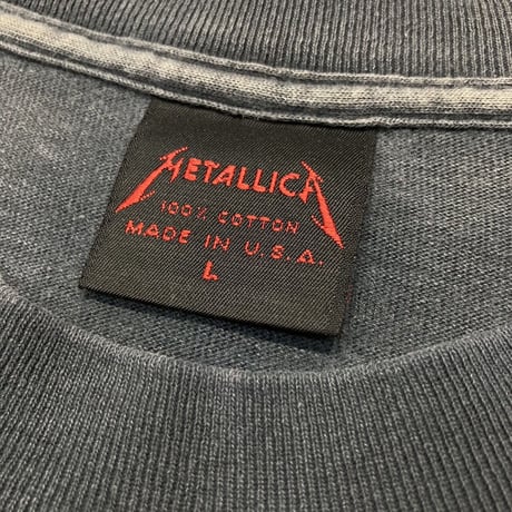 METALLICA 1993 PUSHEAD ARM PRINTED METALLICA LARGE 9607