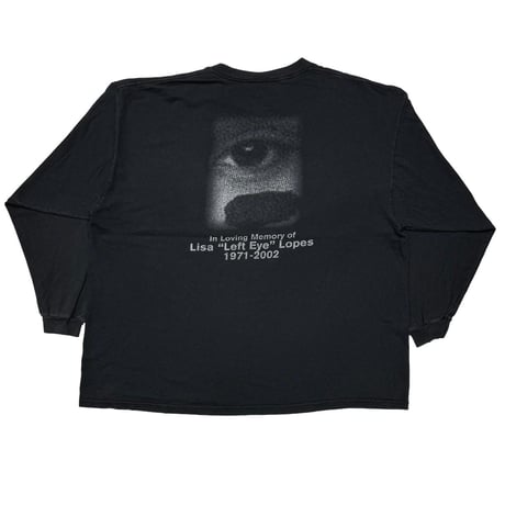 TLC 3D LOGO In Loving Memory of Lisa " Left Eye" Lopes 1971-2002 LS DELTA XXL 0840