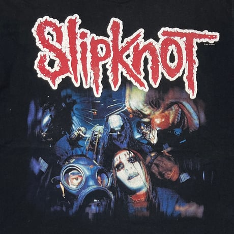 Slipknot 2001 MEMBER RED TEXT BG XL 9127