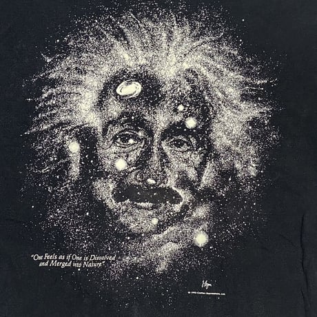 ALBERT EINSTEIN FACE TEE MEDIUM 2235