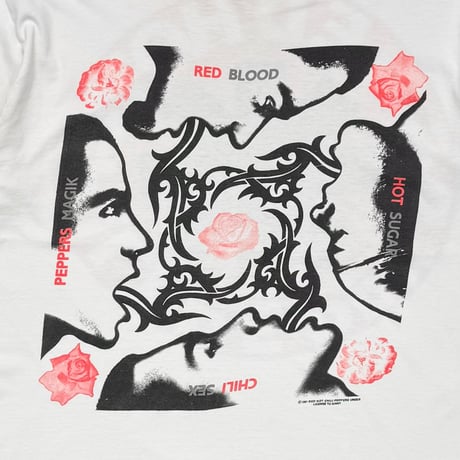 RED HOT CHILI PEPPERS BLOOD SUGAR SEX MAGIK WHITE EURO XL 0060