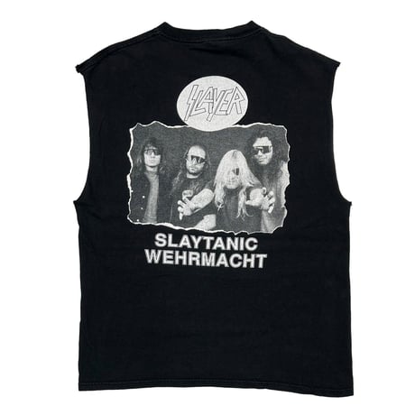 SLAYER 00S SLAYTANIC WEHRMACHT BOOTLEG SLEEVELESS DELTA LARGE 9529