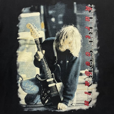 NIRVANA KURT COBAIN HOODED SWEATSHIRT LARGE 3783