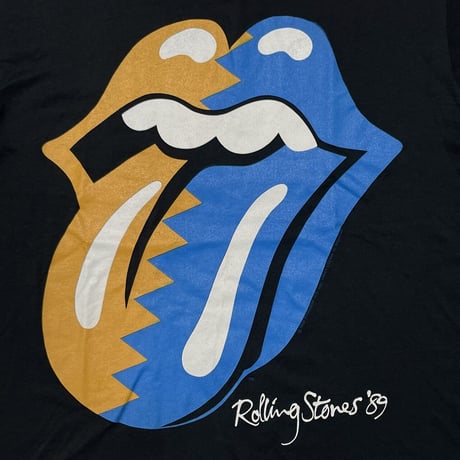 THE ROLLING STONES NORTH AMERICAN TOUR 1989 SPLIT LIP & TONGUE FITS LARGE 7801