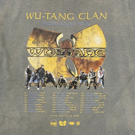 WU-TANG CLAN UNDERGROUND TOUR DELTA XL 8541