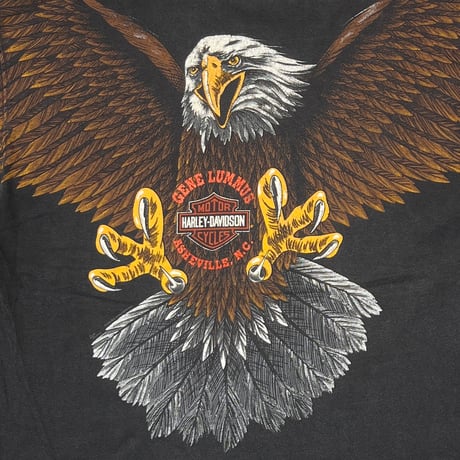 HARLEY DAVIDSON EAGLE OVP ASHEVILLE HANES XXL 8580