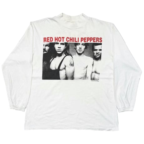 RED HOT CHILI PEPPERS WILLIAM HAMES MEMBER PORTRAIT LS WHITE TOP HEAVY XL 7778