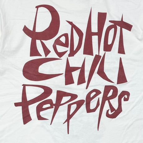 RED HOT CHILI PEPPERS 1992 MOEBETOBLAME MUSIC WHITE GINAT XL 3246