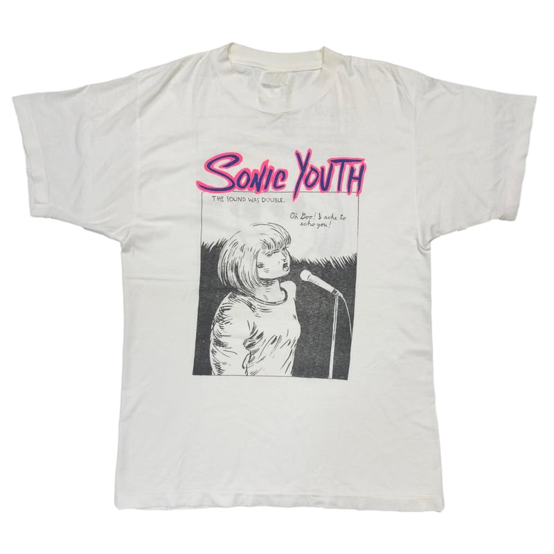 SONIC YOUTH THE GOO I LEFT BEHIND WHITE FITS LA