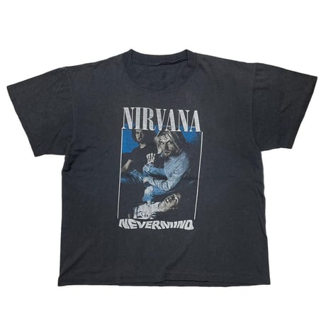 NIRVANA NEVERMIND BOOTLEG BLACK BLUE FITS XL 9589