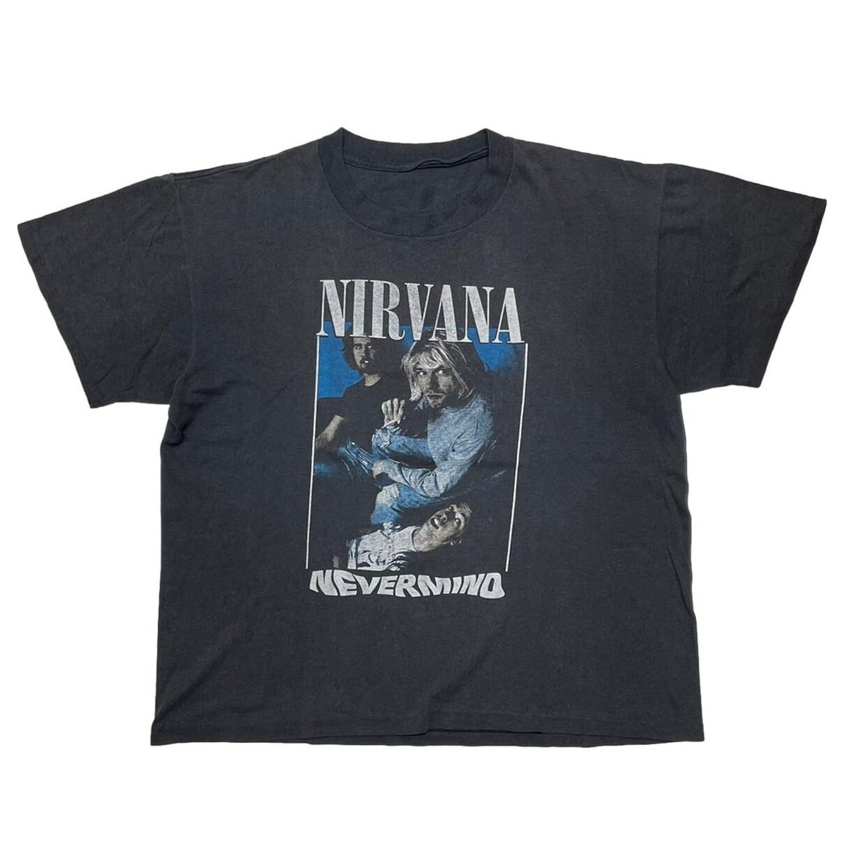NIRVANA NEVERMIND BOOTLEG BLACK BLUE FITS XL 95 NIRVANA NEVERMIND BOOTLEG BLACK BLUE FITS XL 95