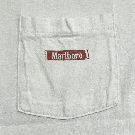 Marlboro CACTUS RODEO COUNTRY STORE POCKET TEE WHITE XL 4