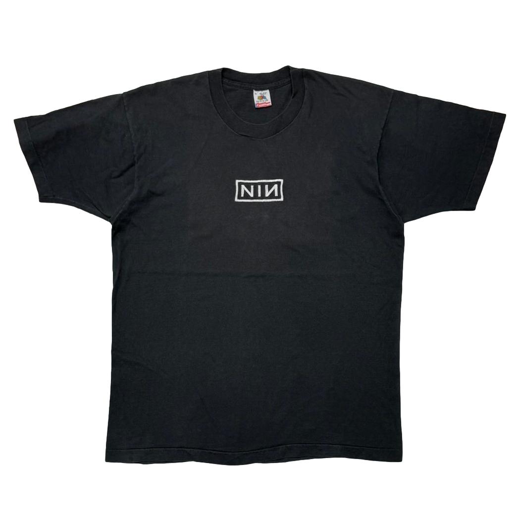 NINE INCH NAILS EMBROIDERY BOX LOGO FRUIT OF TH