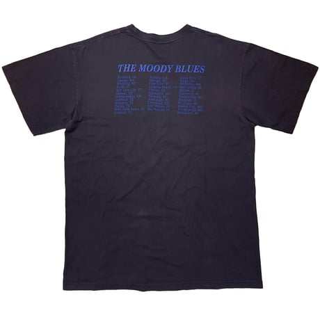 THE MOODY BLUES TOUR TEE GINAT XL 5627