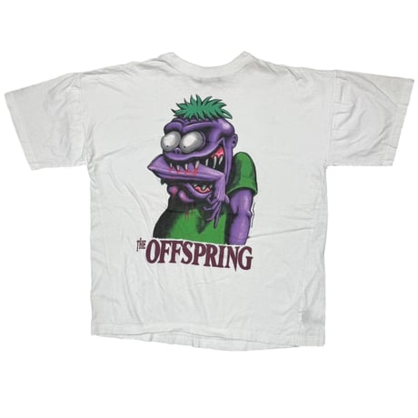 THE OFFSPRING BITE ME WHITE BROCKUM XL 3565