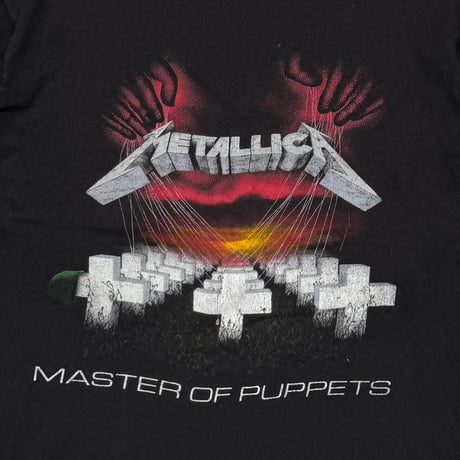 METALLICA MASTER OF PUPPETS DAMAGE.INC TOUR SCREEN STARS FITS LARGE 8752