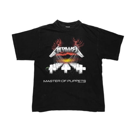 METALLICA 1994 MASTER OF PUPPETS TEE BG LARGE 8788