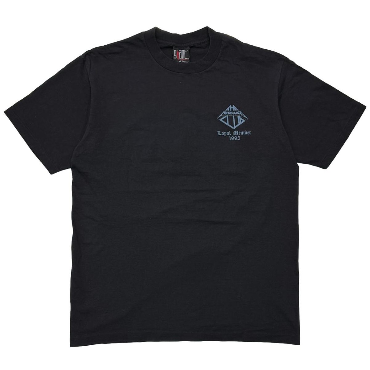 ミュージシャン THE LLICA CLUB 1995 Limited T-shirt METALLICA THE METALLICA CLUB LOYAL MEMBER 1995