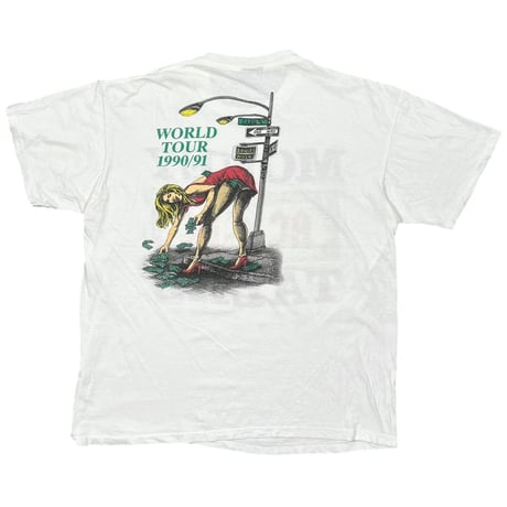 AC/DC MONEY TALKS WHITE BROCKUM XL 3316