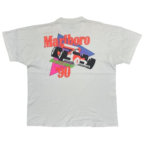 Marlboro RACING TEAM '90 POCKET TEE WHITE FRUIT OF THE LOOM XL