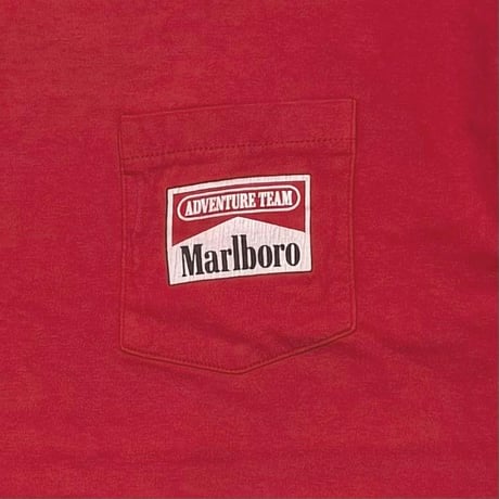 Marlboro LIZARD ROCK POCKET TEE RED HANES XL 5500