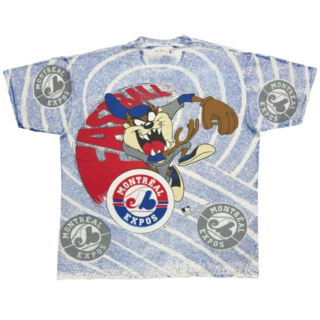 LOONEY TUNES 1993 TAZMANIAN DEVIL MONTREAL EXPOS OVP LARGE 9467