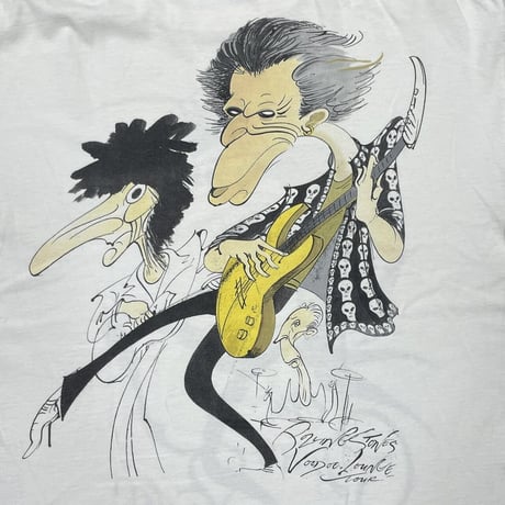 ROLLING STONES 1994 VOODOO LOUNGE GERALD SCARFE BROCKUM XL 0962