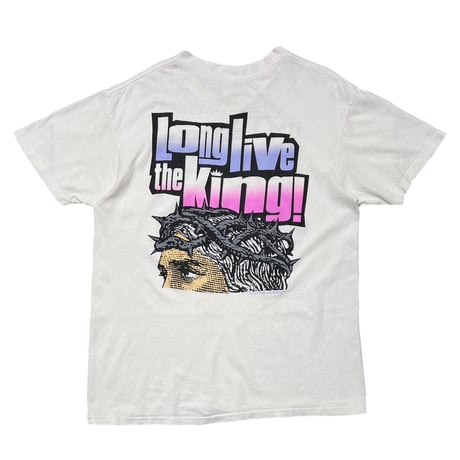 OLD&VINTAGE THE KING LIVES 1991 ELVIS JESUS LARGE 0093