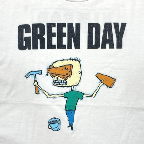 GREEN DAY 1997 NIMROD WHITE GIANT XL 3946