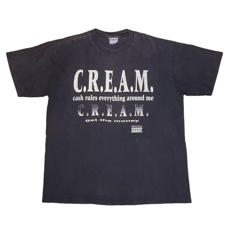 WU-TANG CLAN C.R.E.A.M. BOOTLEG GET THE MONEY ALL SPORT XXL 0216