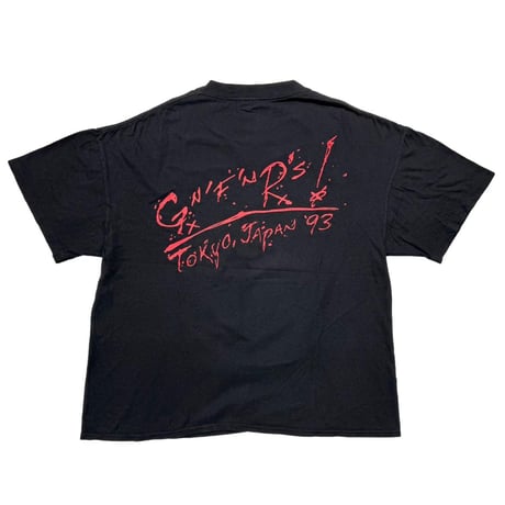 GUNS N' ROSES BAD APPLE JAPAN TOUR '93 BROCKUM XL 9343