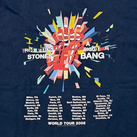 ROLLING STONES A BIGGER BANG LIP & TONGUE anvil XL3929