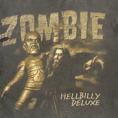 ROB ZOMBIE HELLBILLY DELUXE TOUR TEE WINTERLAND LARGE 8369