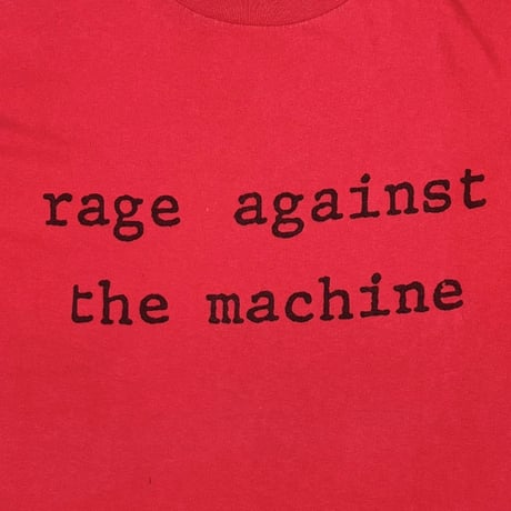 RAGE AGAINST THE MACHINE MOLOTOV RED GIANT BY TULTEX XL 2853