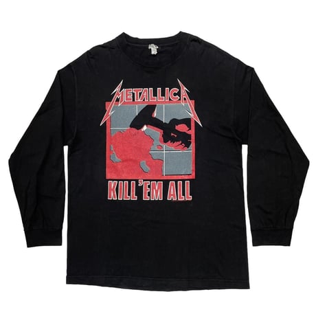 METALLICA KILL'EM ALL LS ALSTYLE LARGE 7794