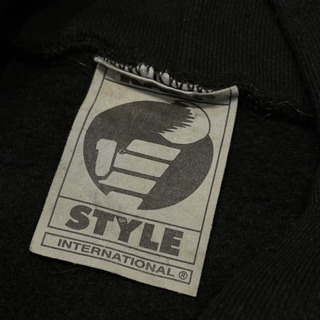 PUBLIC ENEMY DOUBLE SIDE TARGET LOGO HOODIE BLACK LARGE 0843