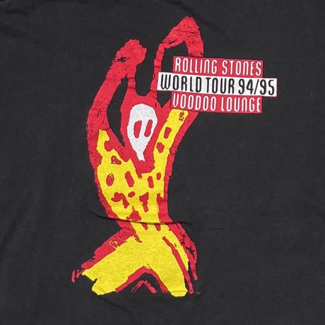 ROLLING STONES VOODOO LOUNGE WORLD TOUR 94/95 LIP&TONGUE BROCKUM XXL 7252