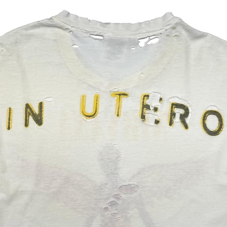 NIRVANA IN UTERO BACKSTAGE PASS HANES XL 7122