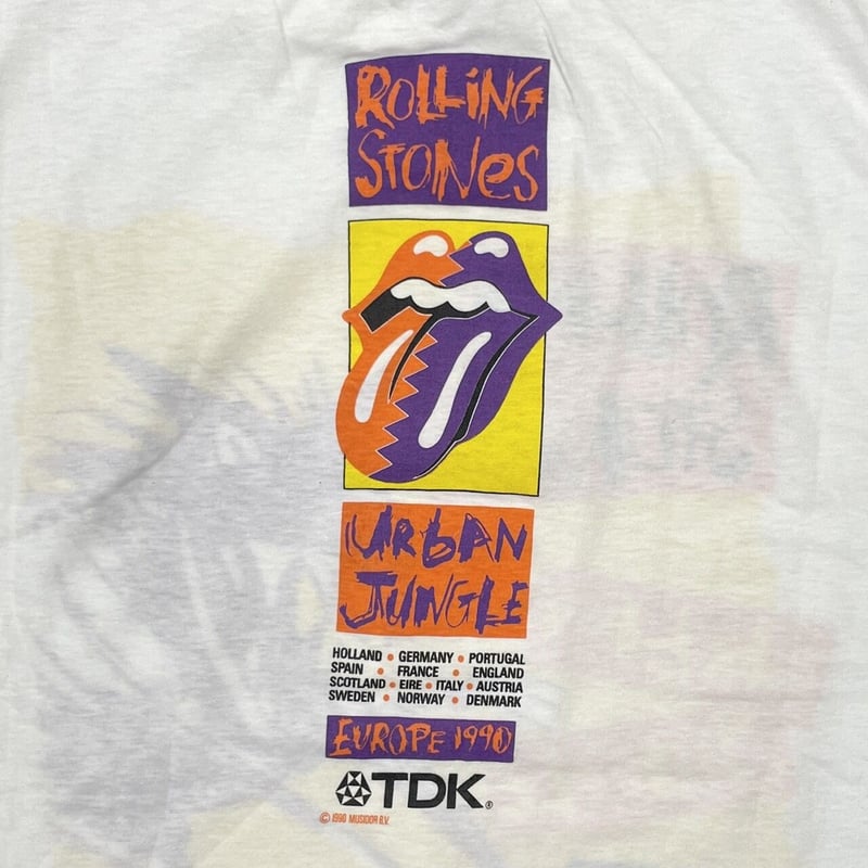 洋楽 The Rolling Stones Made In Europe THE ROLLING STONES EUROPE 1990 URBAN JUNGLE WHI