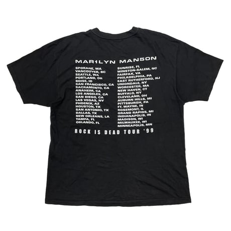 MARILYN MANSON ROCK IS DEAD 1999 WINTERLAND XL 7900