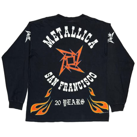 METALLICA 20 YEARS FLAME LS OPTIMA LARGE 3356