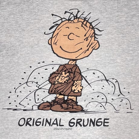 PEANUTS ORIGINAL GRUNGE GREY XL 2983